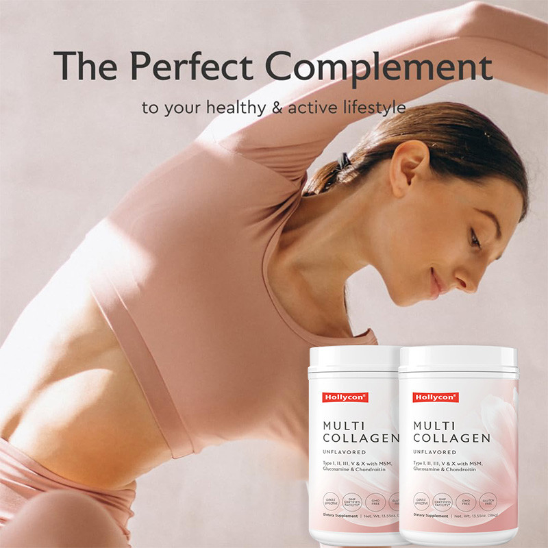 OEM Multi Collagen Powder Untuk Dukungan Rambut Collagen Peptida Hidrolisis Protein Powder