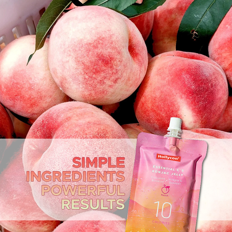 Kolagen Dan Vitamin C Konjac Jelly Jelly Bebas Gula Untuk Kehilangan Berat Badan Jelly Pelangsing