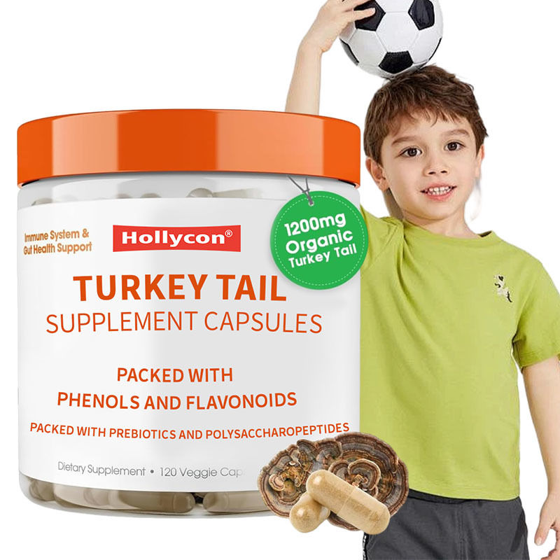 OEM Mendukung Kesehatan Secara Keseluruhan Mendukung Mekanisme Pertahanan Alami Tubuh Melawan Masalah Oksidatif Kapsul Ekor Kalkun