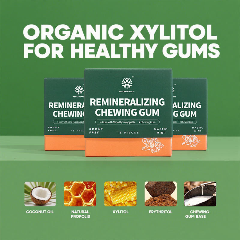 Permen Karet Remineralisasi Buatan Tangan Rasa Frankincense Mint Hydroxyapatite Minyak Kelapa Arang Aktif Bebas Gula Perlindungan Email Dukungan Perawatan Mulut