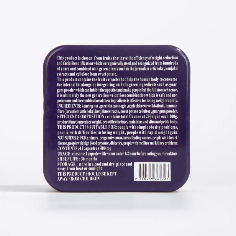 Suplemen Herbal Grosir untuk Pengendalian Nafsu Makan & Pelangsing Tubuh & Dukungan Pembakaran Lemak Kapsul Pelangsing Penurunan Berat Badan