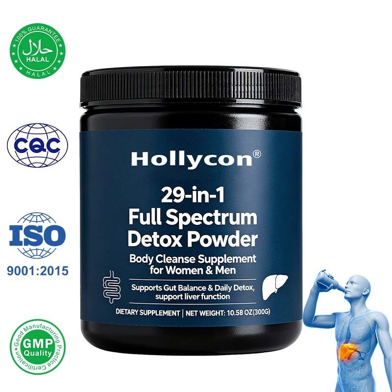 Harga pabrik OEM 29-in-1 Full Body Detox Powder dengan Thistle Susu
