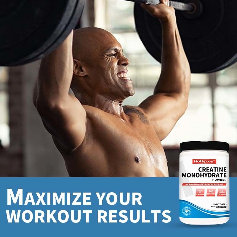 OEM Mikronisasi Creatine Monohydrate Creatine Supplement 5000mg Binaraga Olahraga Nutrisi Creatine Monohydrate Powder