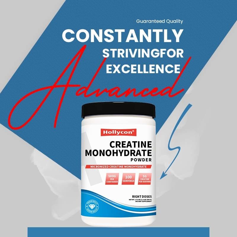 OEM Mikronisasi Creatine Monohydrate Creatine Supplement 5000mg Binaraga Olahraga Nutrisi Creatine Monohydrate Powder