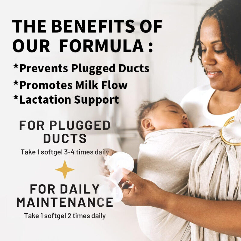 OEM Sunflower Lecithin Softgels 1200mg Dukungan laktasi Aliran susu tersumbat Saluran susu Sunflower Lecithin Suplemen