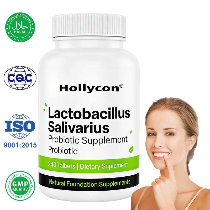 ODM Private Label Probiotic Tablets Supports Dental Digestive and Gut Health Fresh Breath Supplement