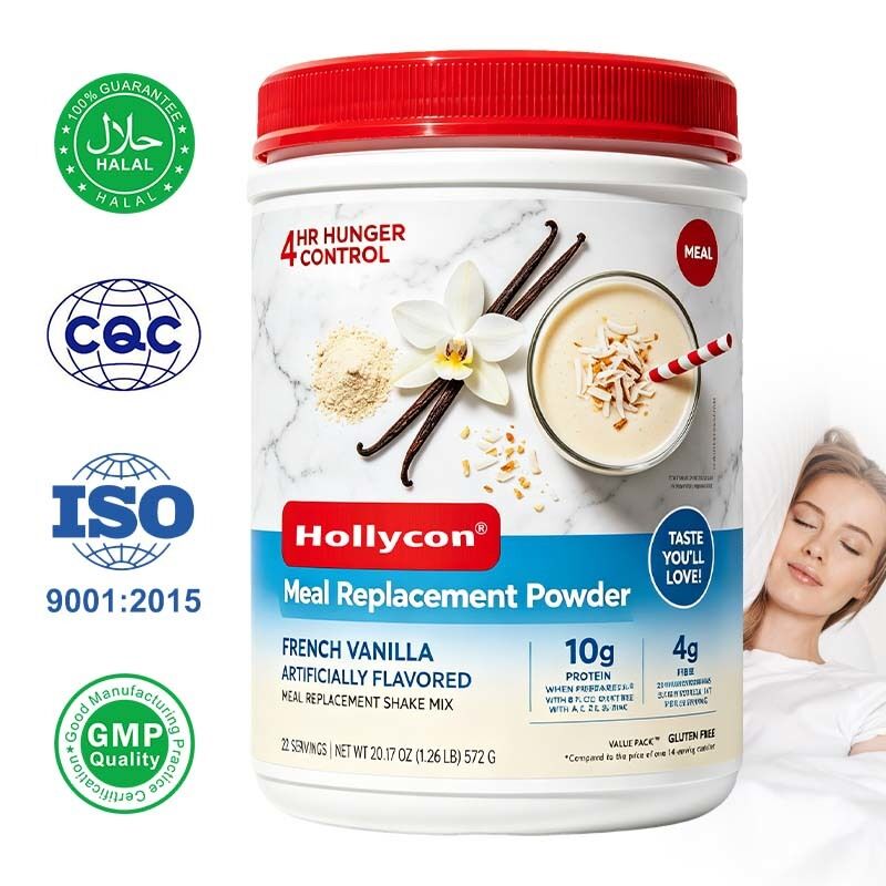 Pabrik Jual Makanan Pengganti Bubuk French Vanilla Rasa Vitamin Mineral Protein Serat Penuh Lama