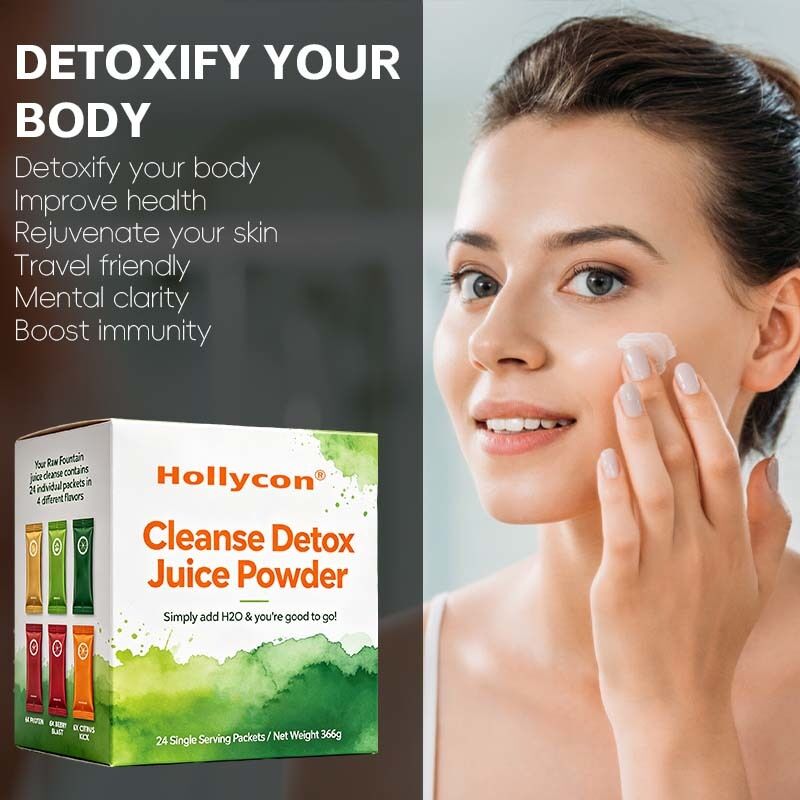 Private Label Campuran Buah Sayuran Serbuk Sehari-hari Seimbang Suplemen Nutrisi Membersihkan Detox Jus Serbuk