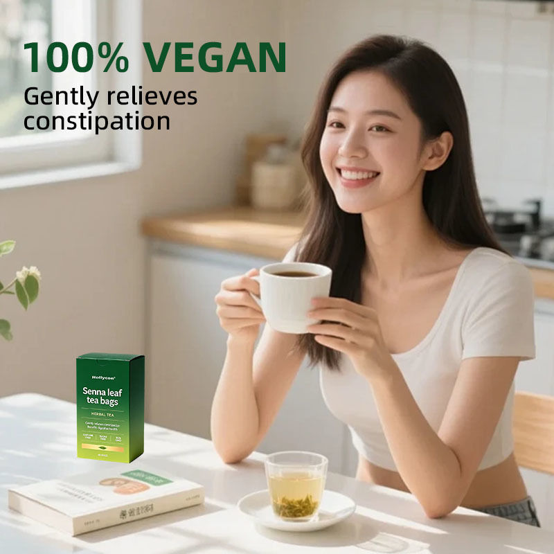 Kantong Teh Celup Bahan Baku Herbal Murni Daun Senna - Minuman Sehari-hari yang Lembut dengan Desain Kantong Teh Celup yang Nyaman
