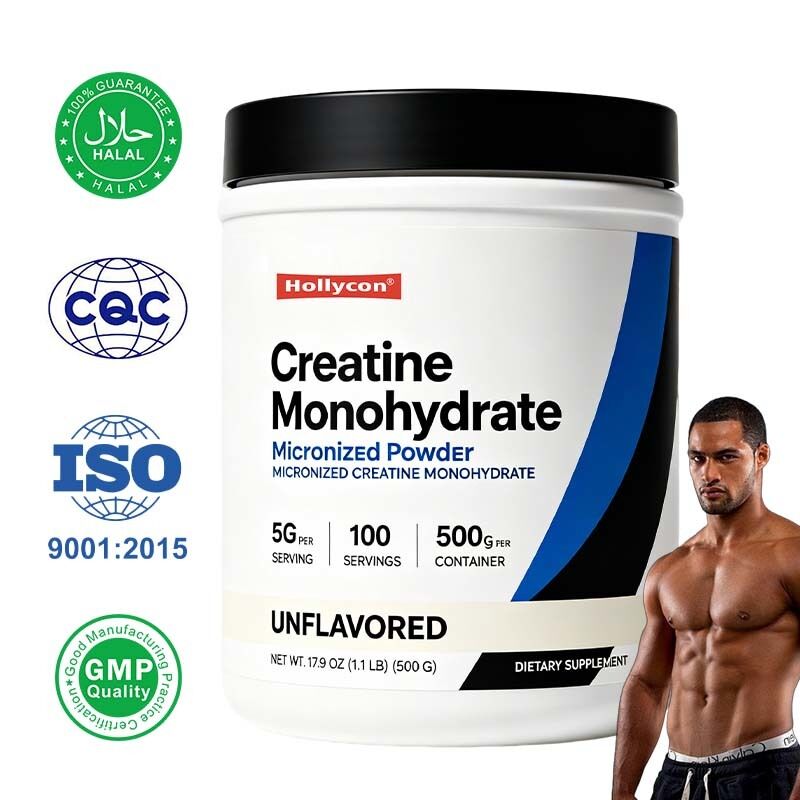 Bubuk Creatine Monohydrate Mikronisasi Berkualitas Tinggi untuk Kebugaran Suplai nutrisi harian dengan tekstur mudah larut