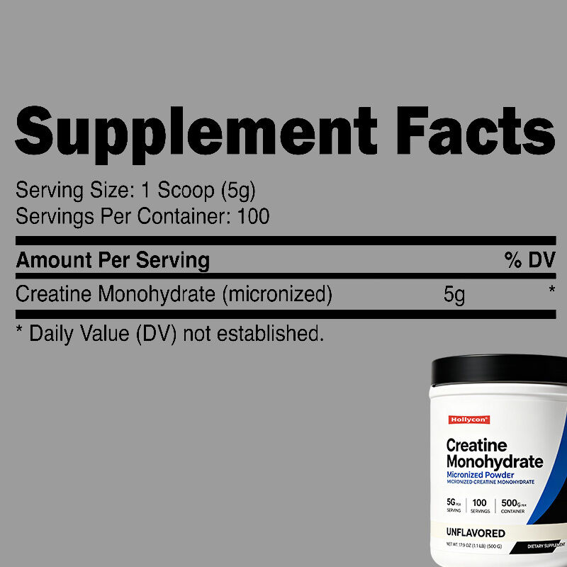 Bubuk Creatine Monohydrate Mikronisasi Berkualitas Tinggi untuk Kebugaran Suplai nutrisi harian dengan tekstur mudah larut