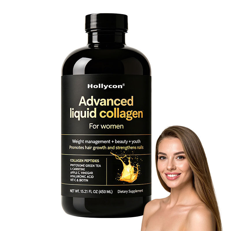 Kolagen Cairan Multi-Sumber dengan nutrisi protein harian yang seimbang dalam bentuk siap minum