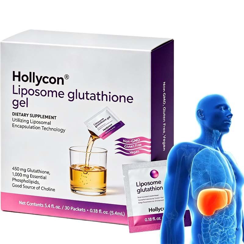 Gel Glutathione Liposom Pabrik | Suplemen Nutrisi Cair Harian Alami, Pasokan Pabrik Massal
