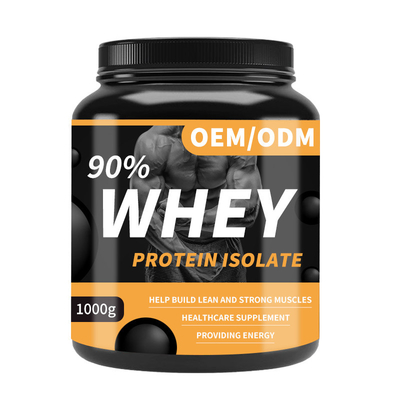 Meningkatkan Energi Kapsul Penambah Berat Badan Isolate Whey Protein Powder 1000g
