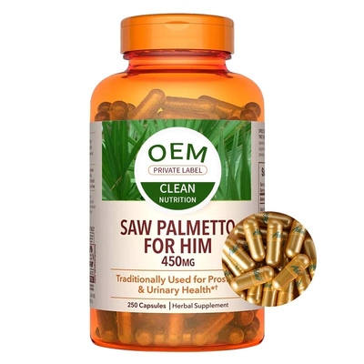 Saw Palmetto Suplemen Peningkatan Pria Prostat 250 Kapsul