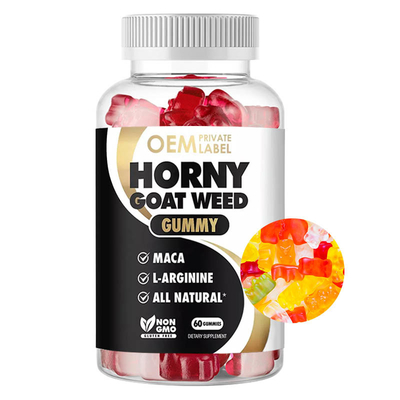Suplemen Gummies Horny Goat Gummies Peningkatan Pria ODM