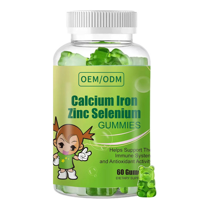 Dukungan Kesehatan Anak-anak Sistem Kekebalan Tubuh Suplemen Vitamin Gummy ODM