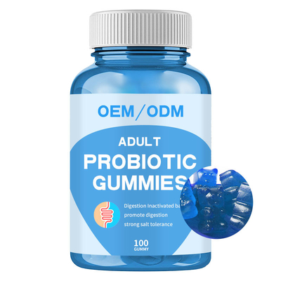 Promosikan Suplemen Pencernaan Gummies Probiotik OEM Untuk Dewasa