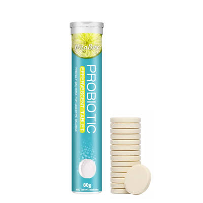 Probiotik Biotin Vitamin Effervescent Tablet Gummies OEM