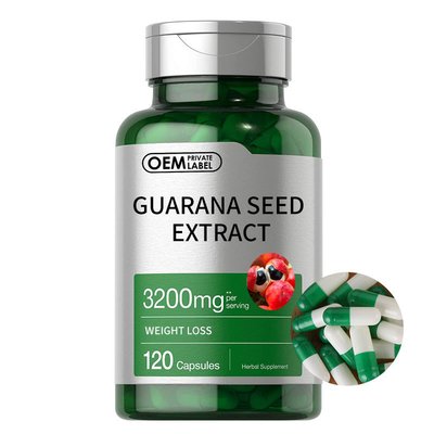 Suplemen Pemotong Lemak Herbal Ekstrak Biji Guarana 3200mg