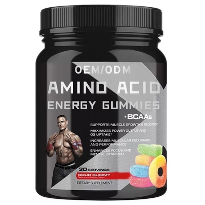 Suplemen Peningkatan Pria MSDS Asam Amino Gummies ODM
