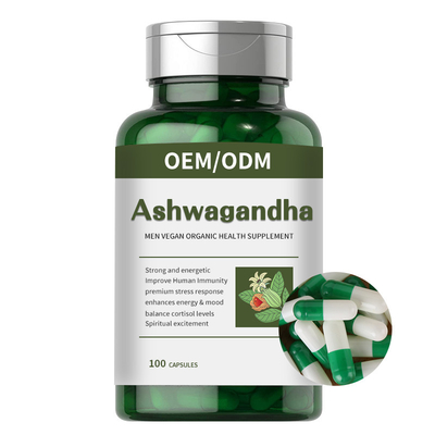 ODM Ashwagandha Suplemen Kapsul Gummies Untuk Peningkatan Pria