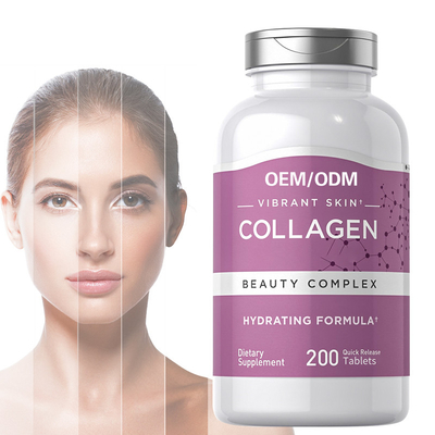 HACCP Glutathione Collagen Vitamin C Tablet Vitamin E Pil Pemutih Kulit