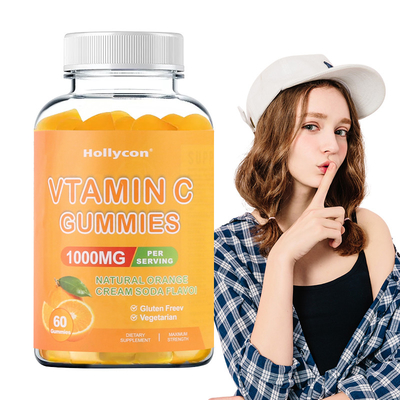 FDA Vitamin C 1000mg Gummies Untuk Orang Dewasa Dan Anak-Anak Bersinar Kulit Cerah
