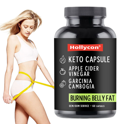 Penurunan Berat Badan Cepat Slim Fit Keto Pills 100mg Manajemen Berat Badan Keto Slimming Capsules