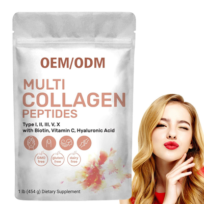 Multi Collagen Peptides Powder Keto Paleo Friendly Mudah Dilarutkan