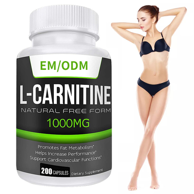 MSDS Suplemen Penghilang Lemak Nutrisi Kekuatan Ekstra L-Carnitine Kapsul Penghilang Berat Badan