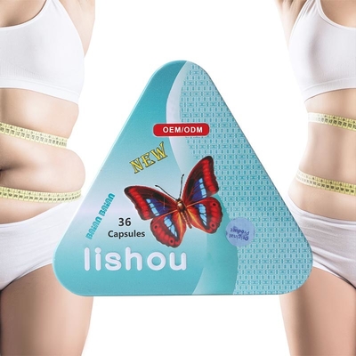 COA Suplemen OEM Dukungan pembakaran lemak Kapsul penurunan berat badan Kapsul alami Max Slimming