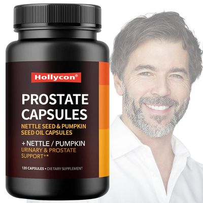 Makanan Aman Kapsul Prostat Biji Nettle Minyak Biji Labu Untuk Pria Prostatitis