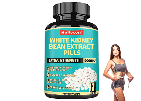 FDA White Kidney Bean Extract Pills Dukungan Untuk Metabolisme Lemak Suplemen penurunan berat badan
