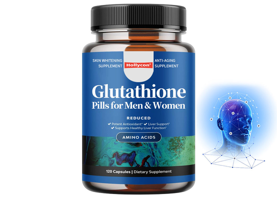 MSDS Glutathione Pills 120 Capsules For Men And Women Suplemen Pemutih Kulit