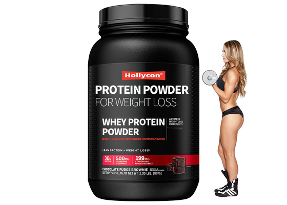 907g Powder Protein Penurunan Berat Badan Bantuan Untuk Membangun Otot Lean Whey Protein Powder