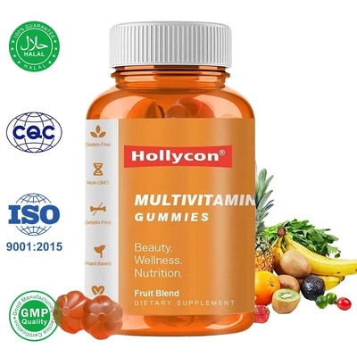 90Pcs Suplemen Diet OEM Multivitamin Herbal Gummy Bahan 2 Tahun Masa Pelayaran