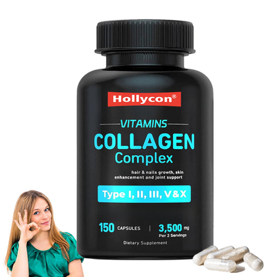 OEM Label Pribadi Vitamin Vital Kolagen untuk Dewasa Multi Vitamin Kolagen Kapsul