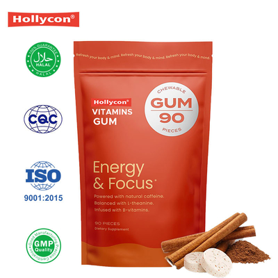 Pemasok Vitamin Permen karet Guarana Menyediakan Energi Dukungan Suhu Fungsi Saraf