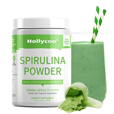 Spirulina Green Juice Superfood Powder Organic Chlorella Suplemen Untuk Dewasa