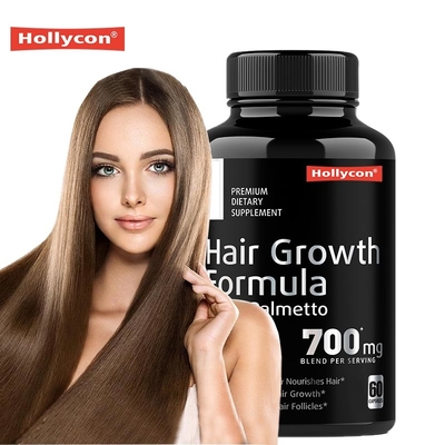 Penghambat DHT Pil Pertumbuhan Rambut Vitamin Pertumbuhan Rambut Penghilang Rambut Suplemen Biotin