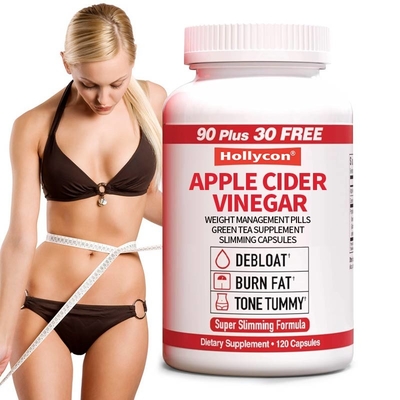 Apple Cider Vinegar Kapsul Penurunan Berat Badan Kapsul Teh Hijau Suplemen menurunkan berat badan Pil