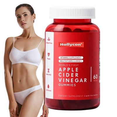 Produsen Apple Cider Vinegar Gummy Slimming Capsules Vitamin Suplemen Gummy