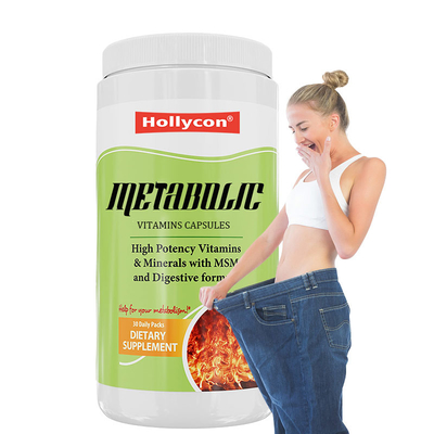 Vitamin Metabolik Kapsul Kapsul Penghilang Berat Badan Alami Membantu Mengatasi Berat Badan