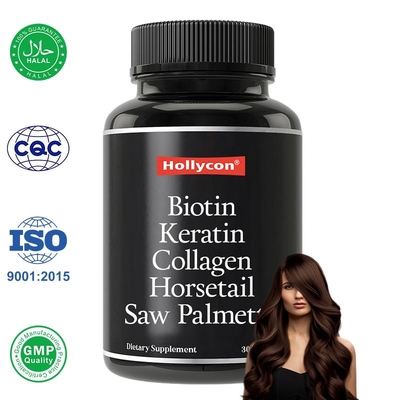 OEM DHT Blocker Capsules Suplemen Pertumbuhan Rambut Untuk Rambut Lengkap