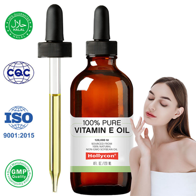 OEM 100% Pure Vitamin E Oil Drops untuk Peremajaan Kulit dan Pencegahan Luka