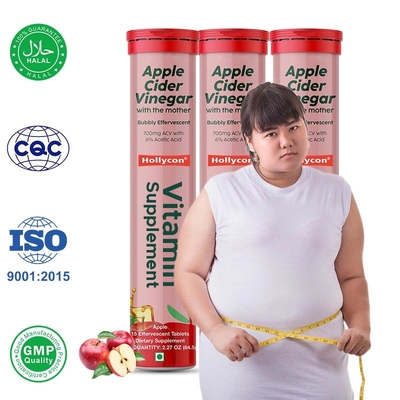 Cuka Apel Tablet Effervescent Tablet Penurun Berat Badan Membantu