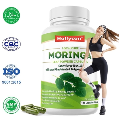 Kapsul Bubuk Moringa Untuk Mendukung Kontrol Berat Badan Kapsul Penghilang Berat Badan Alami