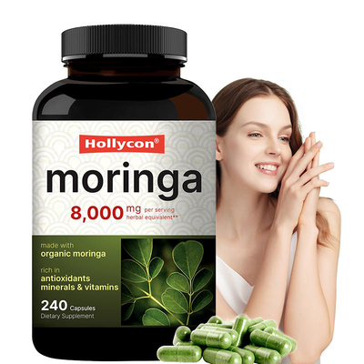 Ekstrak Daun Moringa Ekstrak Kesehatan Kulit OEM Antioksidan Imun