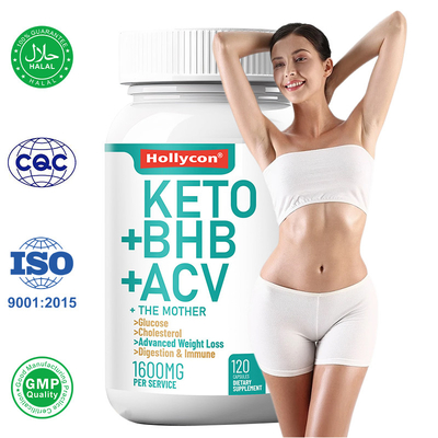 Keto ACV BHB Kapsul Untuk Mempercepat Metabolisme Penurunan Berat Badan Natural Slimming Capsules